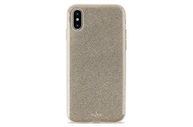 Etui do iPhone XR PURO Glitter Shine Cover - złote