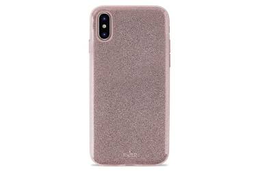 Etui do iPhone XR PURO Glitter Shine Cover - różowo złote