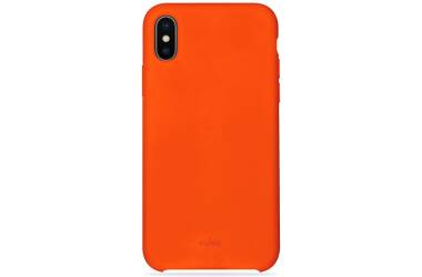 Etui do iPhone X PURO ICON Cover - pomarańczowe