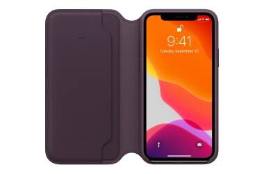 Etui do iPhone 11 Pro Apple Leather Folio - fioletowe