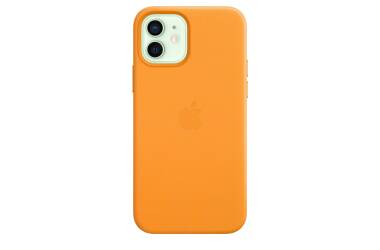 Etui do iPhone 12/12 Pro Apple Leather Case z MagSafe - kalifornijski mak
