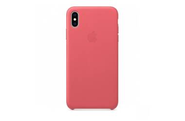 Etui do iPhone X/XS Apple skórzane w kolorze zgaszonego różu