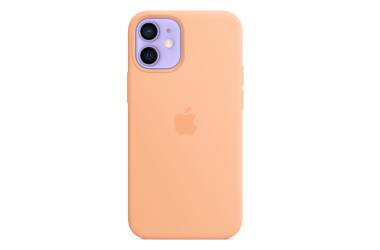 Etui do iPhone 12 mini Apple Silicone Case z MagSafe - cantaloupe 