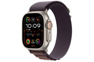 Apple Watch Ultra 2 49mm + Cellular tytan z opaską Alpine w kolorze indygo - Medium
