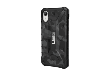 Etui do iPhone Xr UAG Pathfinder Midnigt Camo - czarne