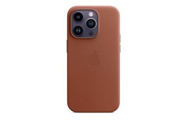 Etui do iPhone 14 Pro Apple Leather Case - umbra
