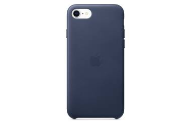 Etui do iPhone SE 2020 Apple Leather Case - niebieskie