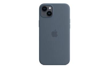 Etui do iPhone 14 Plus Apple Silicone Case z MagSafe - sztormowy błękit