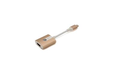 Adapter AdamElements USB-C/HDMI - złoty 