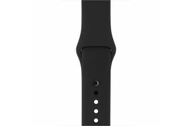 Pasek do Apple Watch 42/44mm Apple silicone  - czarny