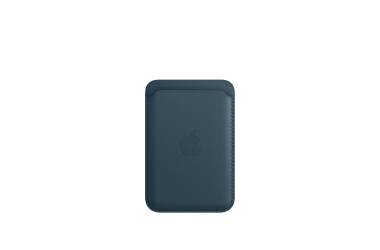 Apple skórzany portfel z MagSafe - błękitny