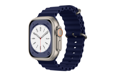 Pasek Apple Watch 42-49MM Jinya Silicon - Niebieski