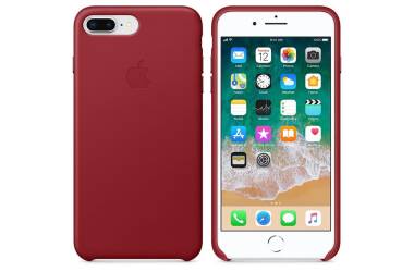 Etui do iPhone 7/8 Plus Apple Leather Case - Czerwone
