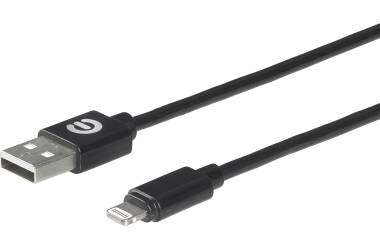 Kabel do iPhona/ipada Lightning eSTUFF Cable 1m - czarny 
