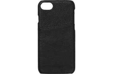 Etui do iPhone 6/6s/7/8/SE 2020 eStuff Leather Case - czarne