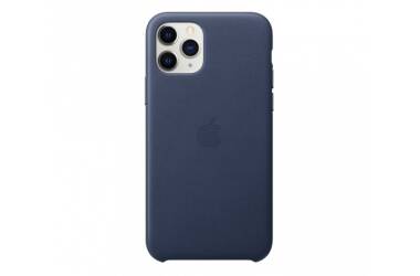 Etui do iPhone 11 Pro Apple Leather Case - nocny błękit