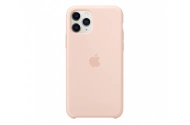 Etui do iPhone 11 Pro Apple Silicone Case - piaskowy róż