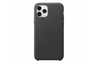 Etui do iPhone 11 Pro Max Apple Leather Case - czarne 
