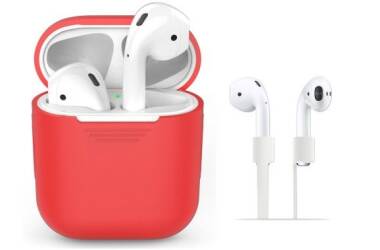 Etui do AirPods TECH-PROTECT - czerwone
