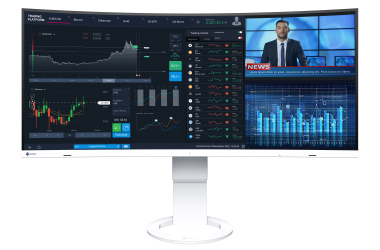 Monitor 37,5'' EIZO FlexScan EV3895 3840 x 1600 4K/UW - biały