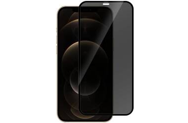 Szkło hartowane do iPhone 12/12 Pro eSTUFF Titan Shield 2 way Privacy Full Cover