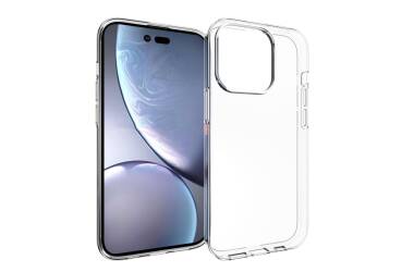 Etui do iPhone 14 Pro eSTUFF Ultra Slim - Przeźroczyste