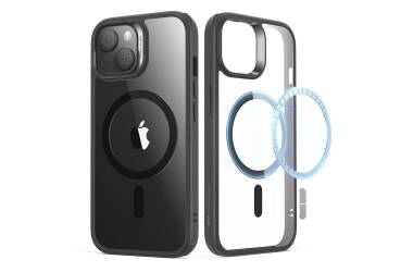 Etui do iPhone 15 Plus ESR Hybrid Case Magsafe - przezroczyste/czarne