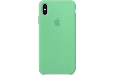 Etui do iPhone Xs Max Apple Silicone - zielone 