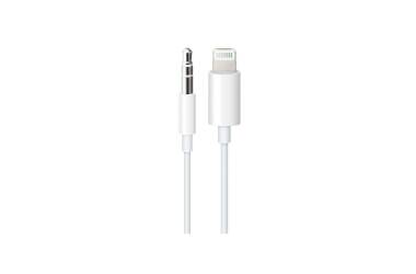 Apple Lightning to Headphone Jack kabel 1.2m biały