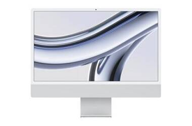 front Apple iMac 24 M3 8/10 Core 16GB 512GB srebrny Rzeszów