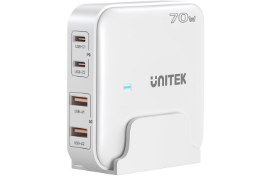 Rzeszów Ładowarka sieciowa Unitek GaN 4 port 70W - biała P1228AWH01
