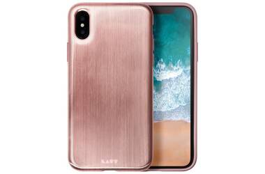 Etui do iPhone X Laut Huex Metallics - różowe