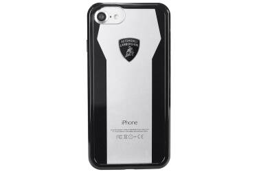 Etui do iPhone 7/8 Lamborghini D8 Clear Shoch Case - czarne