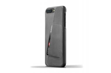 Etui do iPhone 7/8 Plus Mujjo Leather Wallet - szare