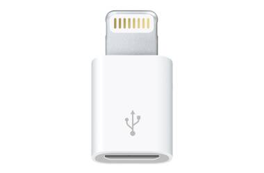 Przejściówka ze złącza Lightning na złącze micro-USB