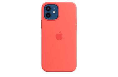 Etui do iPhone 12/12 Pro Apple Silicone Case z MagSafe - różowy cytrus