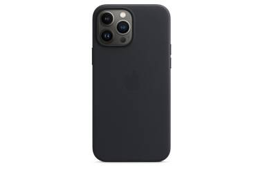 Etui do iPhone 13 Pro Max Apple Leather Case z MagSafe - czarny 