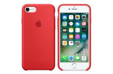 Etui do iPhone 7/8/SE 2020 Apple Silicone - czerwone