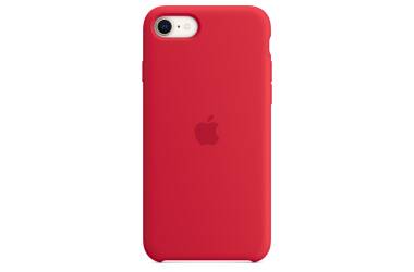 Etui do iPhone SE2 Applle Silicone Case - czerwony