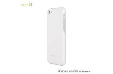 Etui do iPhone 5C Moshi iGlaze Remix - białe 