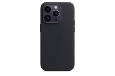 Etui do iPhone 14 Pro Apple Leather Case - północ