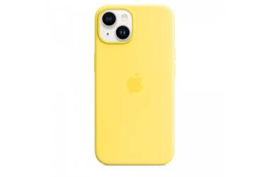 Etui do iPhone 14 Apple Silicone Case z MagSafe - żółty