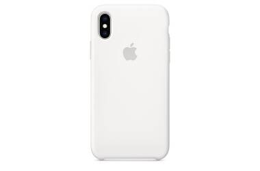 Etui do iPhone X/Xs Apple Silicone Case - białe