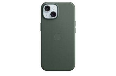 Etui do iPhone 15 Plus Apple FineWoven MagSafe - wieczna zieleń