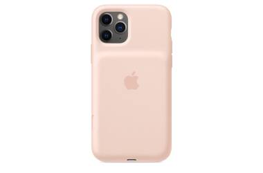 Etui Smart Battery Case do iPhone 11 Pro Max Apple - piaskowy róż