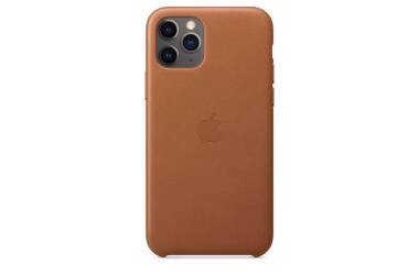 Etui do iPhone 11 Pro Max Apple Leather Case - brązowe