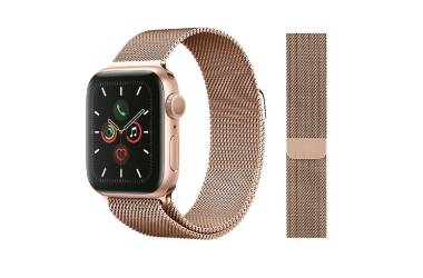 Branzoleta mediolańska Apple ze stali nierdzewnej do Apple Watch 42/44/45/49 mm - złota