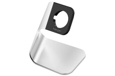 Stojak do Apple Watch Spigen - srebrny