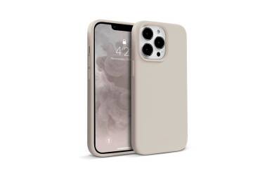 Etui do iPhone 13 Pro Max Crong Color Cover - kamienny beżowy 