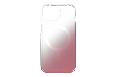 Etui iPhone 13 gear4 Milan Snap - Przeźroczysty/Różowy
